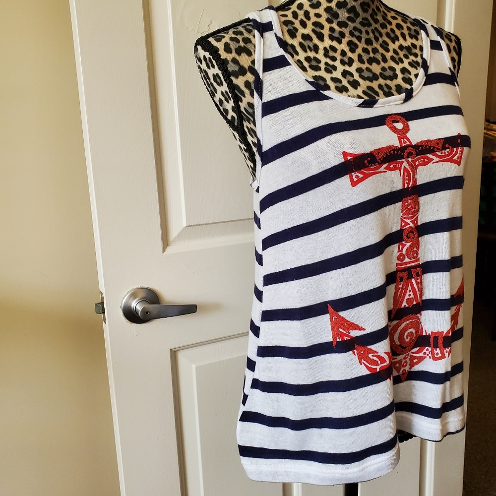 It Closet Anchor Racerback Tank - Picture 2 of 11